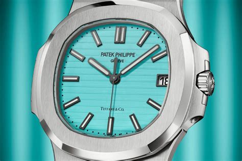 patek philippe nautilus tiffany blue|patek philippe nautilus tiffany dial.